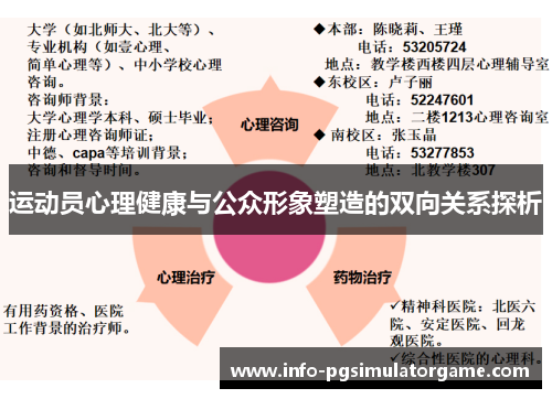 运动员心理健康与公众形象塑造的双向关系探析