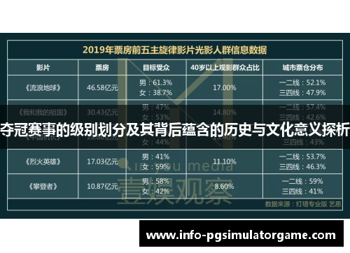 夺冠赛事的级别划分及其背后蕴含的历史与文化意义探析