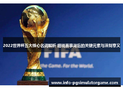 2022世界杯五大核心名词解析 细说赛事背后的关键元素与深刻意义