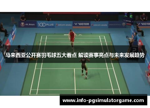 马来西亚公开赛羽毛球五大看点 解读赛事亮点与未来发展趋势